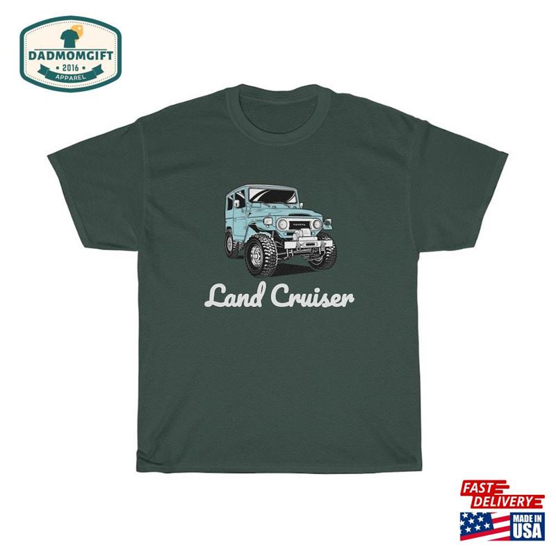 Fj40 Tee Land Cruiser T-Shirt Toyota Classic Hoodie