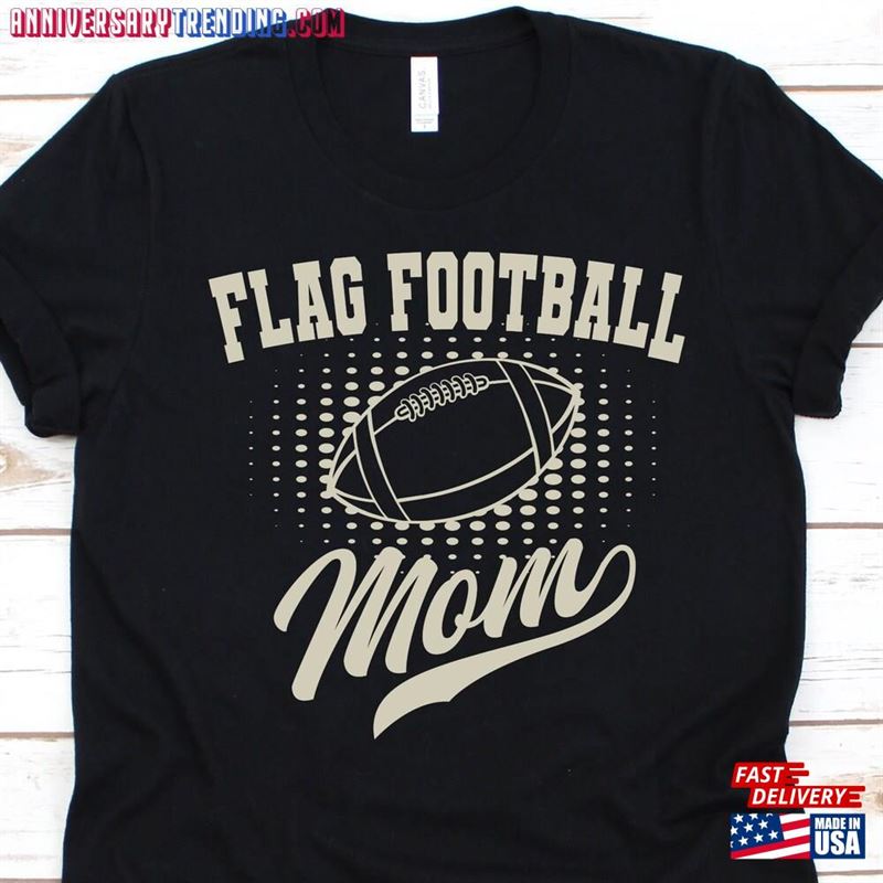 Flag Football Mom Shirt Mother’s Day Gift Sweatshirt T-Shirt – Bipubunny Store