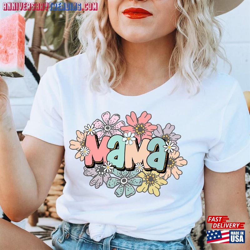 Floral Mama Shirt Mother’s Day Sweatshirt Hoodie – Bipubunny Store