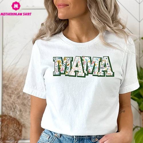 Floral Mama Shirt,Retro Mama Shirt,Summer Mama Tee,Spring Mama Shirt,Mother’s Day Tee