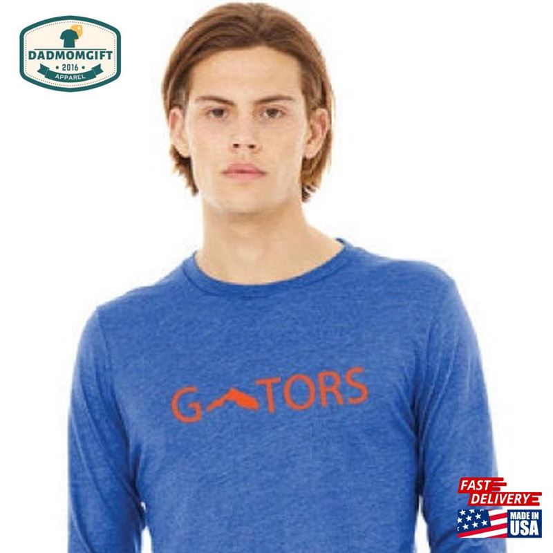 Florida Gators Triblend Long Sleeve Tee 2 Options T-Shirt Classic