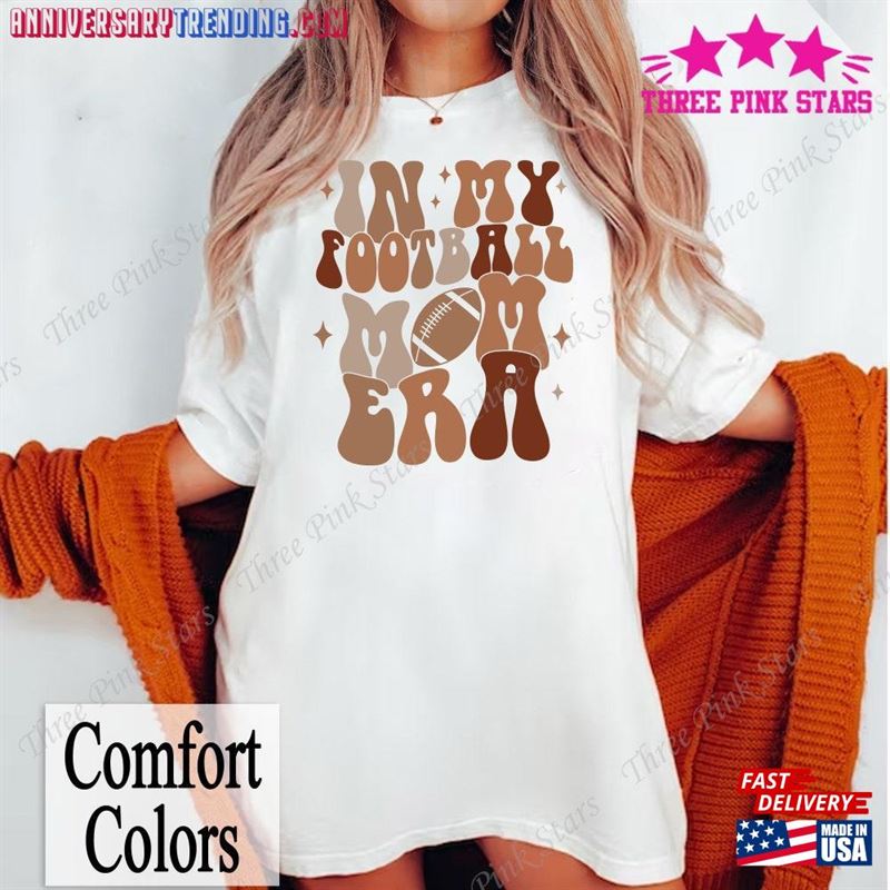 Football Comfort Colors Shirt Mom Hoodie T-Shirt – Bipubunny Store