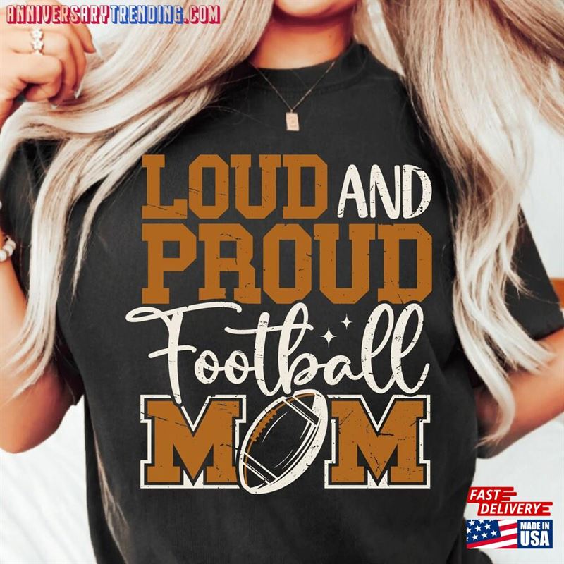 Football Mom Shirt Tee Game Day Classic T-Shirt – Bipubunny Store