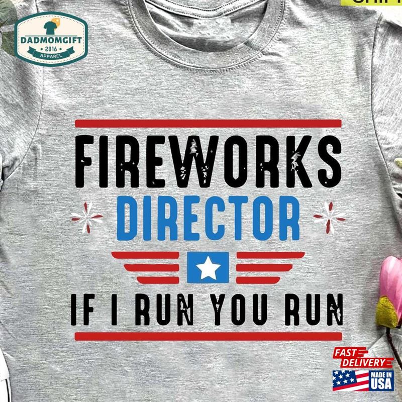 Funny 4Th Of July Shirt For Men Fireworks Director T-Shirt 1776 Independence Day Sweatshirt