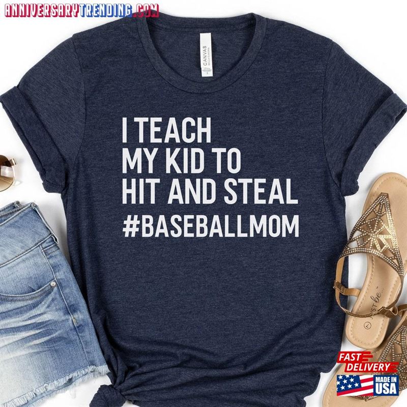 Funny Baseball Shirt Softball Mom Life Sweatshirt Unisex – Bipubunny Store