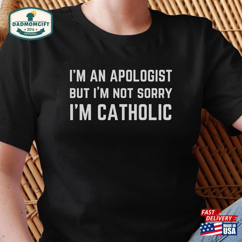 Funny Catholic Shirt For Men Father’s Day Gift T-Shirt Hoodie