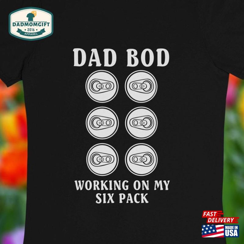 Funny Dad Shirt Bod Fathers Day Gift Classic Sweatshirt