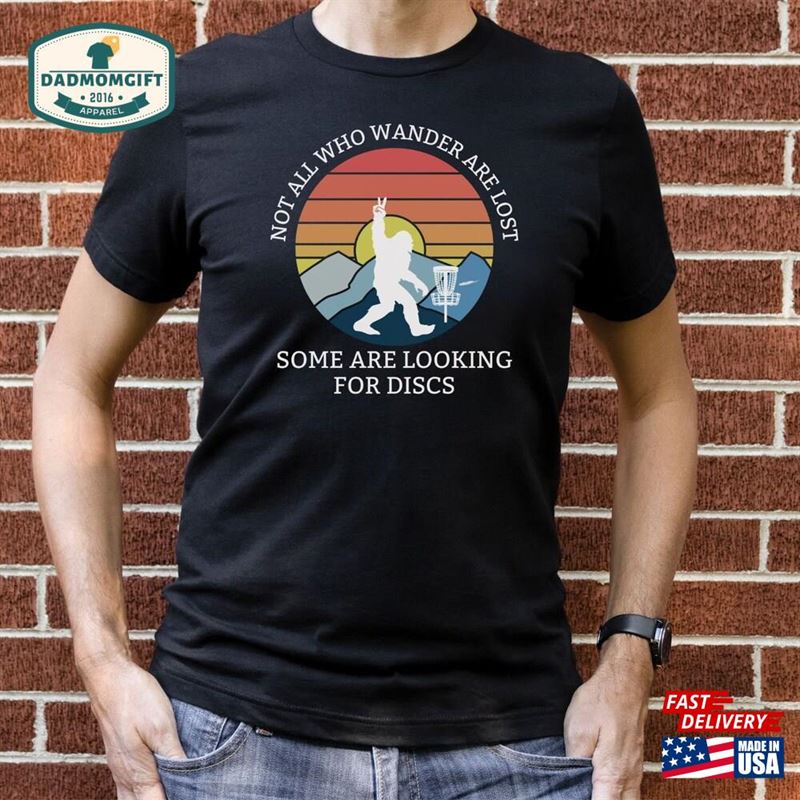 Funny Disc Golf Shirt T-Shirt Flying Classic