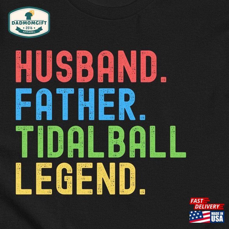 Funny Husband Tidalball Dad Legend Classic T-Shirt