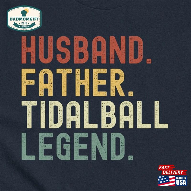 Funny Husband Tidalball Vintage Hoodie T-Shirt