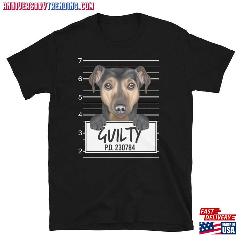 Funny Manchester Terrier Dog Mugshot Pet Portrait Gift Lover Shirt Hoodie T-Shirt – Bipubunny Store