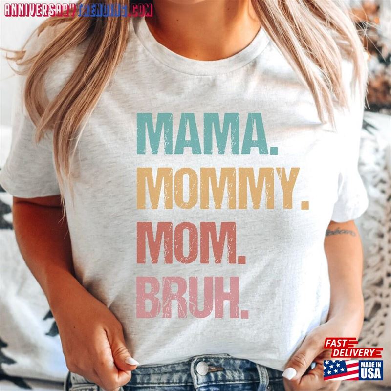 Funny Mom Shirt Mama Mommy Sweatshirt Classic – Bipubunny Store