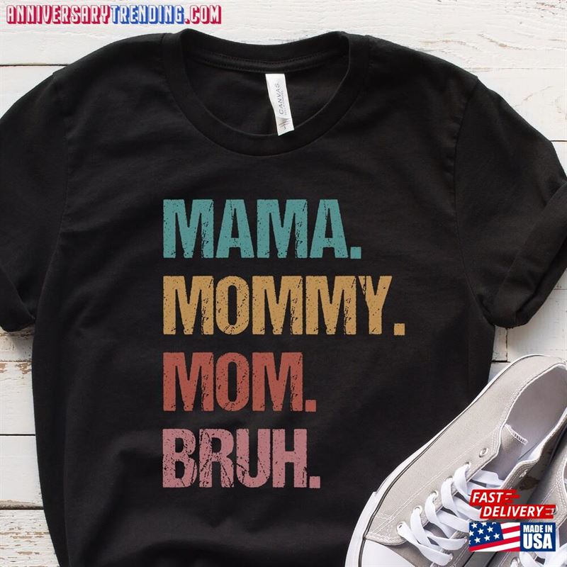 Funny Mom Shirt Mama Mommy Sweatshirt Classic – Bipubunny Store