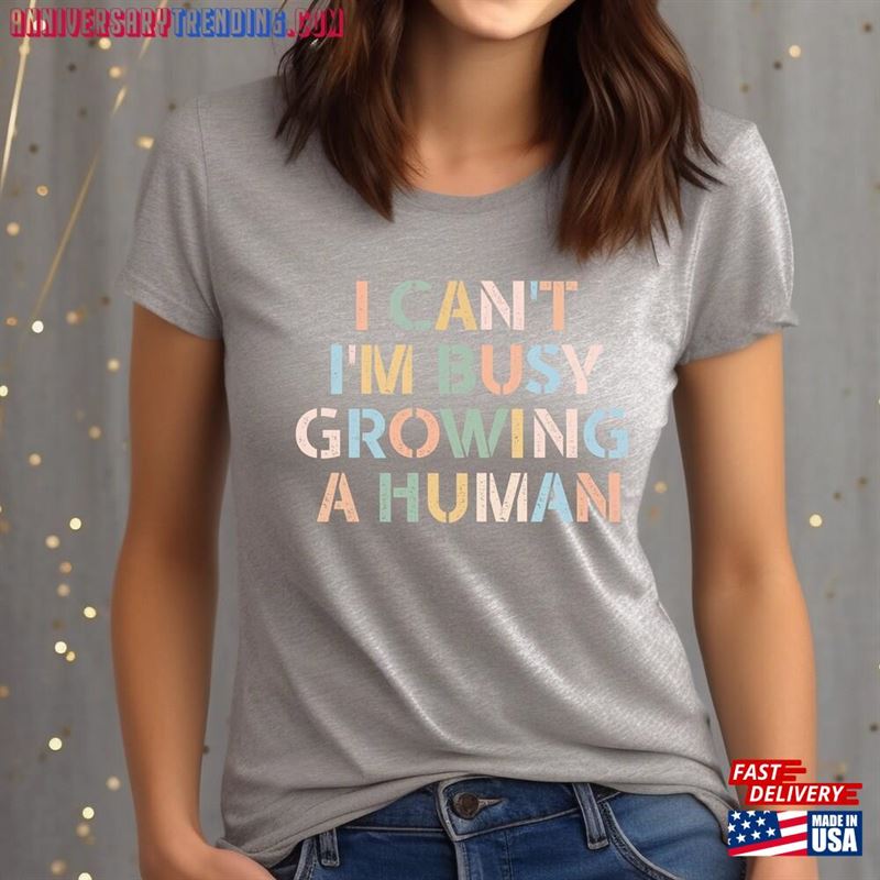 Funny Mom Shirt Pregnancy Unisex T-Shirt – Bipubunny Store