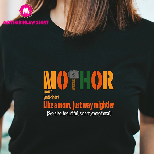 Funny Mothor Shirt, Avengers Mum Shirt, Gift Mather’s Day Shirt, Funny Mother T-shirt, Gift Grandma Shirt, Avenger Hero Mum T-shirt – MotherInLaw Shirt