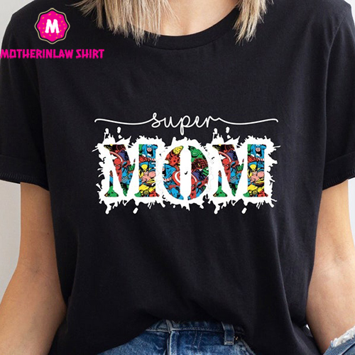 Funny Mum T-shirt, Mother’s Day Shirt, Mom T shirt, Avengers Mum, Super Heroes Tee, Super Mom Shirt, New Mum Gifts, Gifts For Mum, Mum Shirt