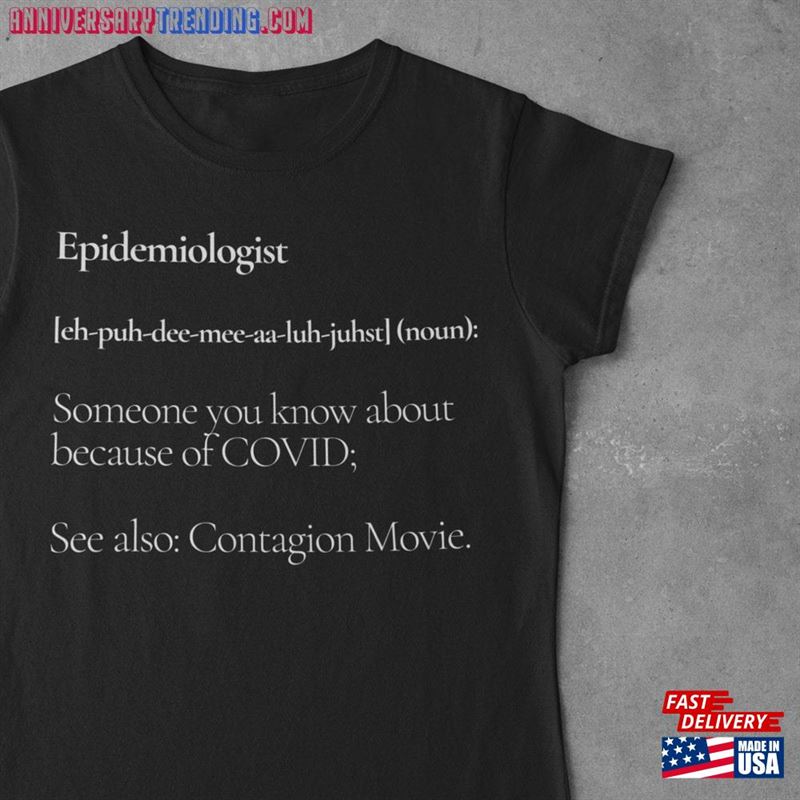 Funny Personalized Epidemiologist Definition Shirt Future Epidemiology Gift For Coworker Classic Unisex – Bipubunny Store