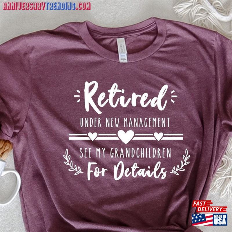 Funny Retirement Gifts New Retired Grandma T-Shirt Mom Gift Unisex Hoodie – Bipubunny Store