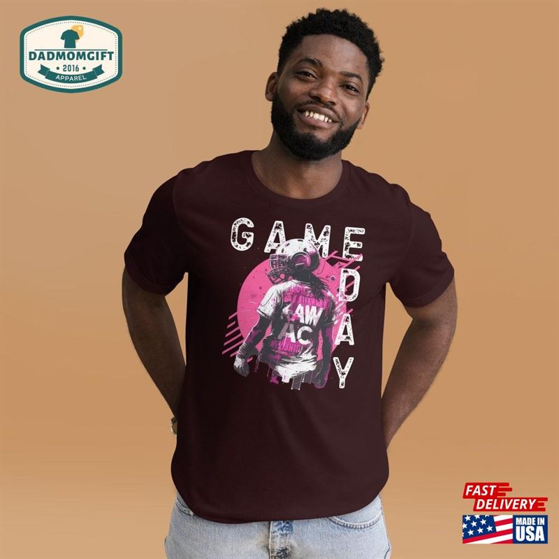 Game Day Football Season Illustration Shirt Women Hoodie T-Shirt