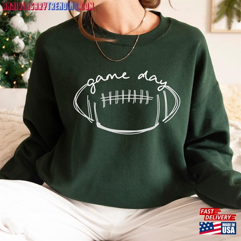 Game Day Sweatshirt Hoodie Football T-Shirt Unisex – Bipubunny Store