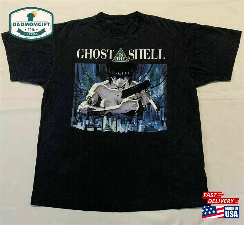 Ghost In The Shell Anime Heavy Cotton Comfort T-Shirt Classic