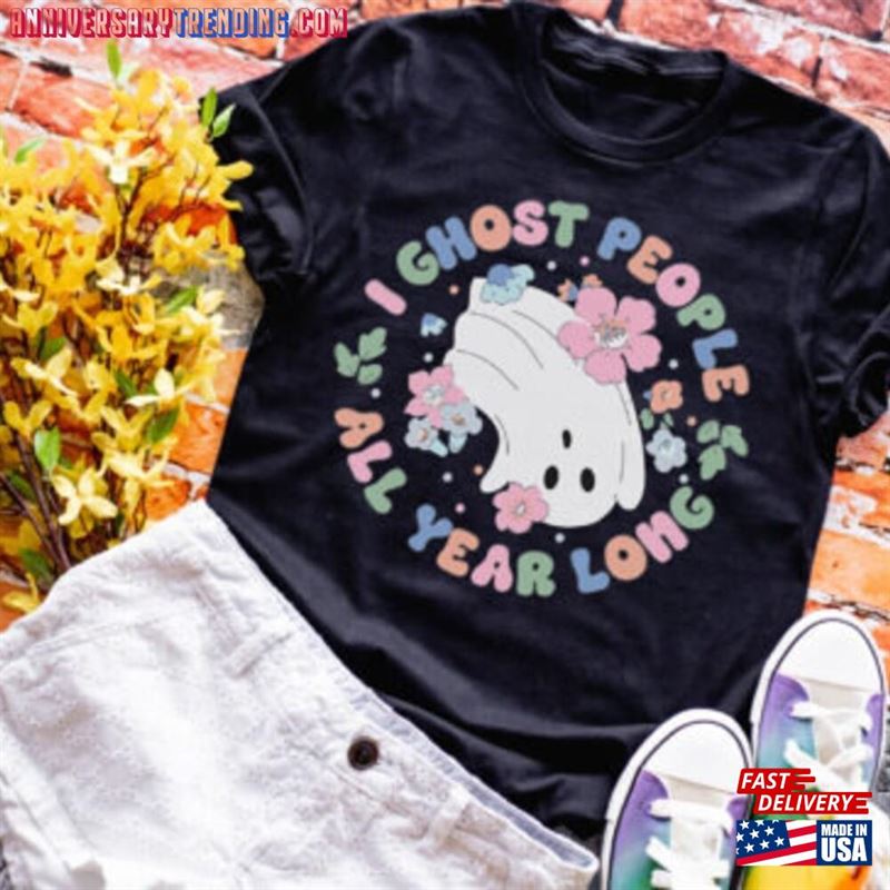 Ghost People Adult Halloween Shirt T-Shirt Hoodie – Bipubunny Store