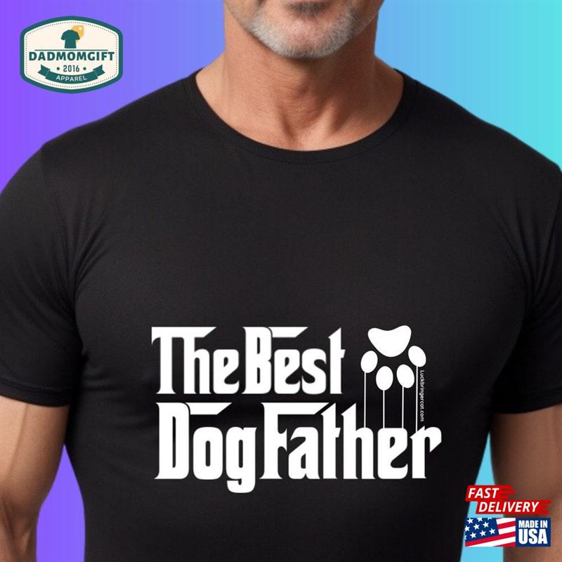 Gift For Dog Dad Shirt Fathers Day Classic Sweatshirt