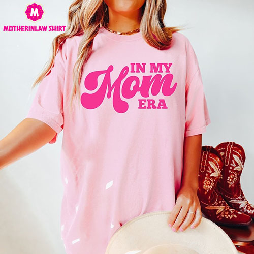 Gift for Mom, Funny Mom Shirt, In My Mama Era, Comfort Colors Concert Shirt, Retro Concert Tee, Concert Shirt for Mom, Funny Mom Gift