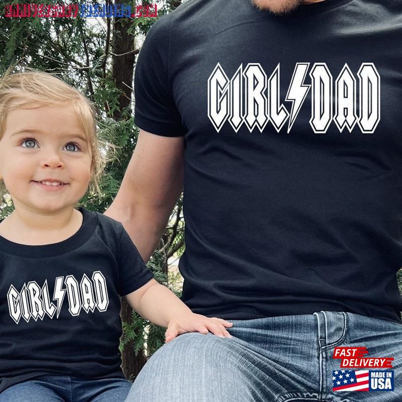 Girl Dad Shirt Father Gift T-Shirt Hoodie – Bipubunny Store