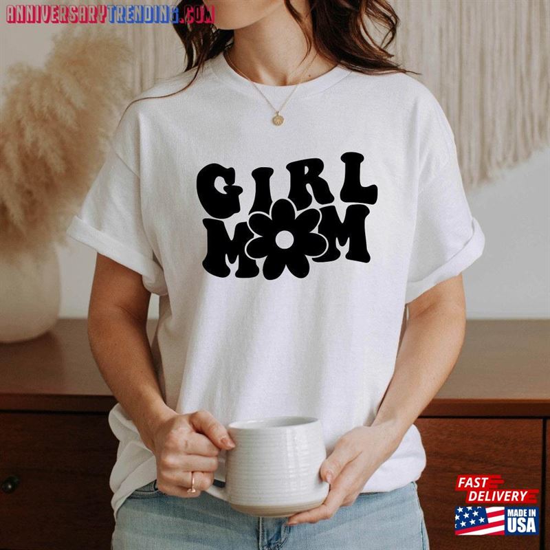 Girl Mom Shirt Mother’s Day T-Shirt Unisex Hoodie – Bipubunny Store