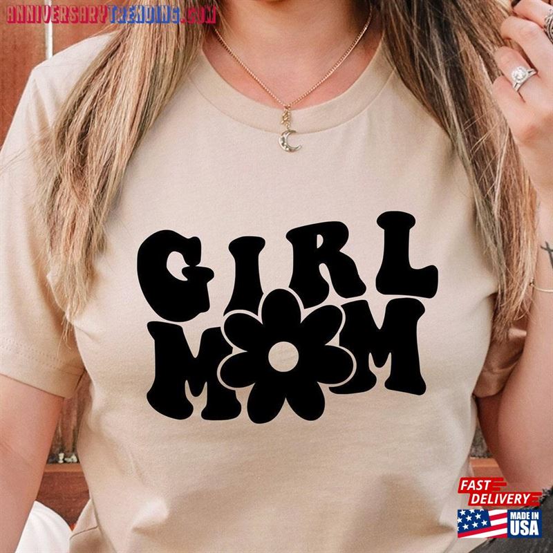 Girl Mom Shirt Mother’s Day T-Shirt Unisex Hoodie – Bipubunny Store