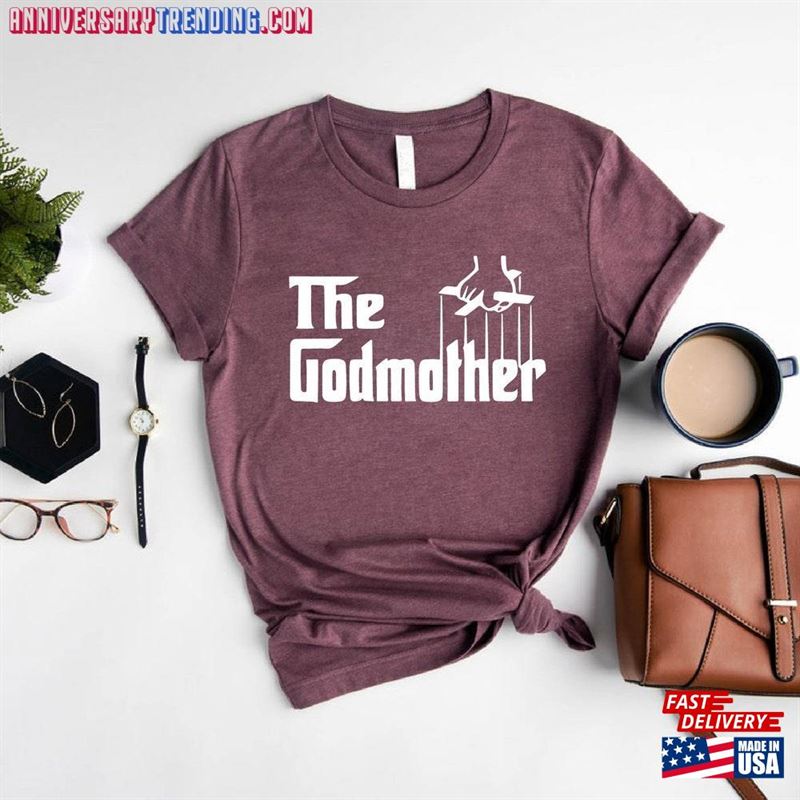 Godmother Shirt Gift Cute Mother Tee Unisex Sweatshirt – Bipubunny Store