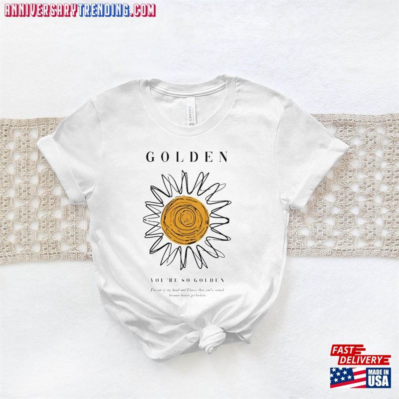 Golden T-Shirt Love On Tour Gift For Hoodie Classic – Bipubunny Store