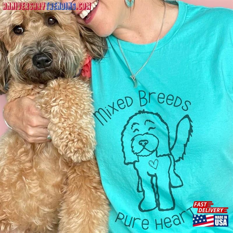 Goldendoodle Shirt For Doodle Mom Labradoodle Aussiedoodle Golden Dog Or Gift T-Shirt Hoodie – Bipubunny Store