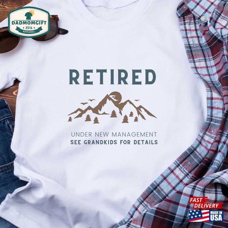 Grandad Retired Ringspun T-Shirt Classic