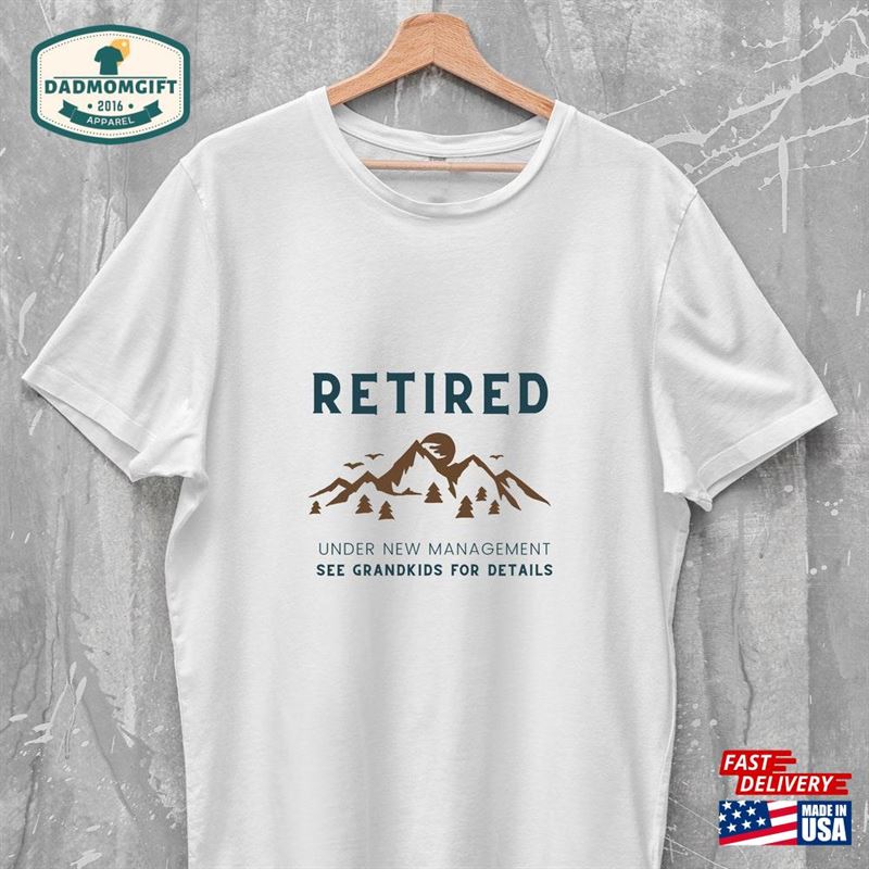 Grandad Retired Ringspun T-Shirt Classic