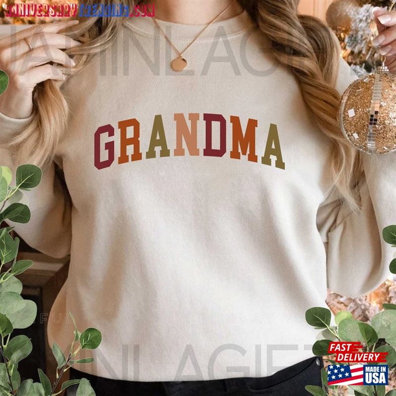 Grandma Sweatshirt Nana Mother T-Shirt Unisex – Bipubunny Store