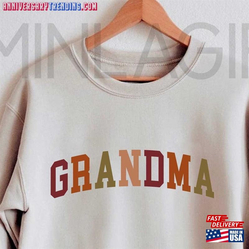 Grandma Sweatshirt Nana Mother T-Shirt Unisex – Bipubunny Store