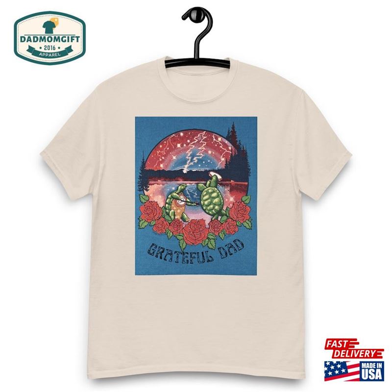 Grateful Dad Dead Dancing Terrapin T-Shirt Classic