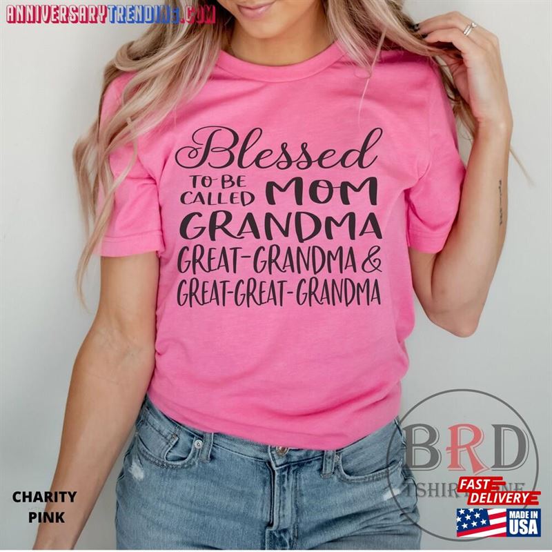 Great Grandma Shirt Pregnancy Announcement Gift For T-Shirt Hoodie – Bipubunny Store