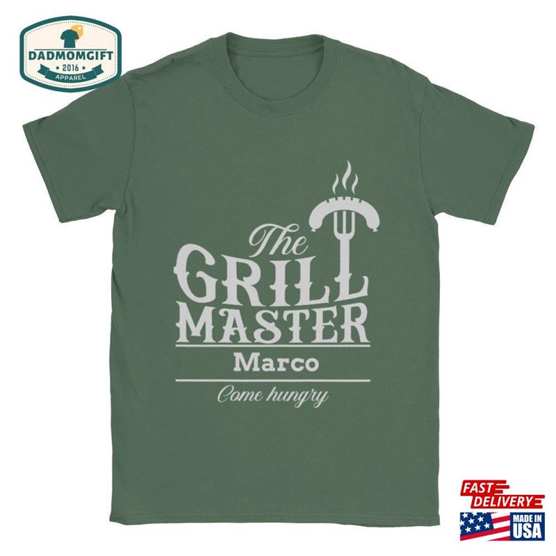 Grill Shirt Can Be Personalized Grillmaster Motif With Your Name Gift Idea For Men Who Like To At The Sweatshirt Hoodie