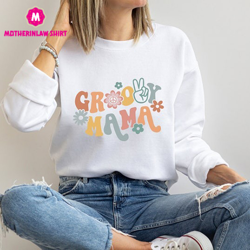 Groovy Mama Shirts, Birthday Groovy Retro Wild Shirts, Retro Camp Girl Birthday, Retro Mom Tee, Flower Momma Shirt, 70s Mama Gift