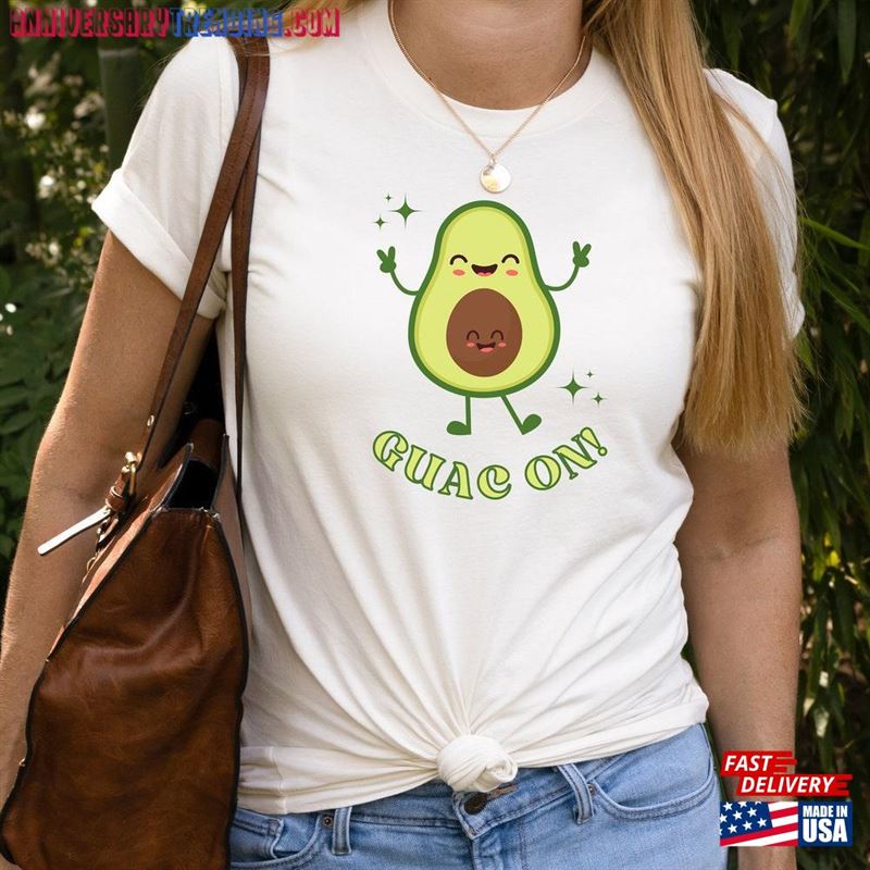 Guac On Shirt Summer T-Shirts Cute Avocado Sweatshirt Unisex – Bipubunny Store