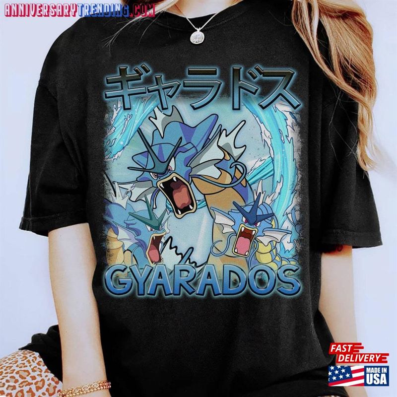 Gyarados Shirt Sweatshirt Unisex – Bipubunny Store