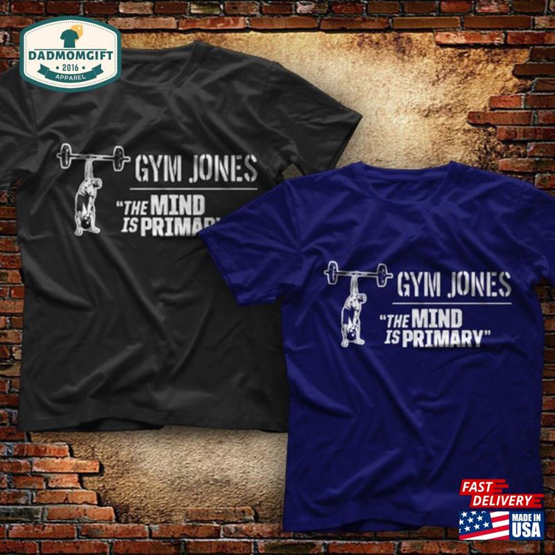 Gym Jones Superman Fitness Sport Black White Athlete Health Body T-Shirt Size S 2Xl Top Summer Tees Present Father Day For Men Gift Clothing Sweatshirt Hoodie