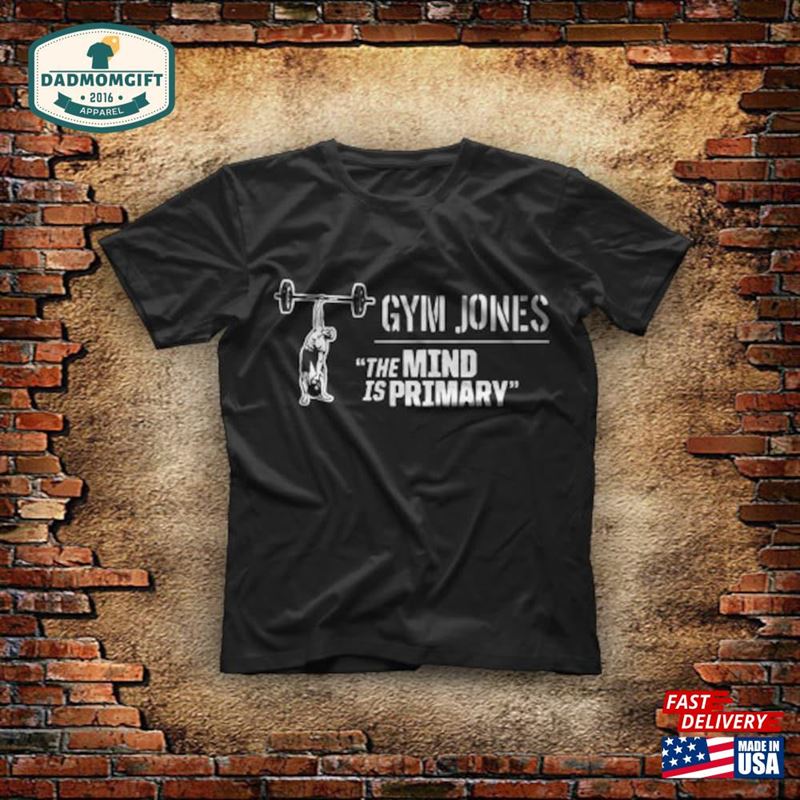 Gym Jones Superman Fitness Sport Black White Athlete Health Body T-Shirt Size S 2Xl Top Summer Tees Present Father Day For Men Gift Clothing Sweatshirt Hoodie