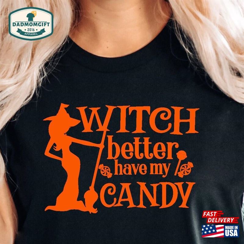 Halloween Witch Shirt Cute T-Shirt Hoodie