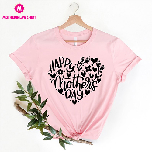 Happy Mother’s Day Shirt, Happy Mother’s Day Heart Shirt, Mom Gift, Mother’s Day Shirt, Mother’s Day Gift, Mom Shirt, Happy Mother’s Day Tee