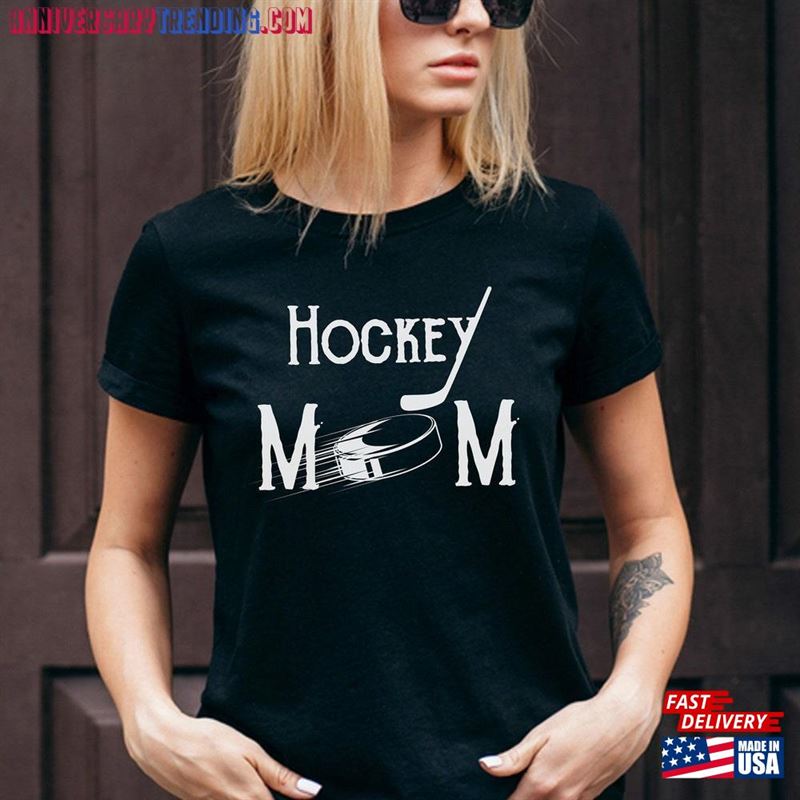 Hockey Mom Shirt Sporty Mother Surprise Unisex Sweatshirt – Bipubunny Store