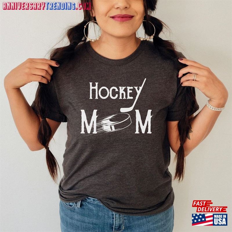 Hockey Mom Shirt Sporty Mother Surprise Unisex Sweatshirt – Bipubunny Store